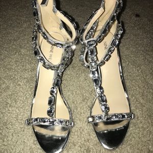 BRAND NEW crystal nine west shoes